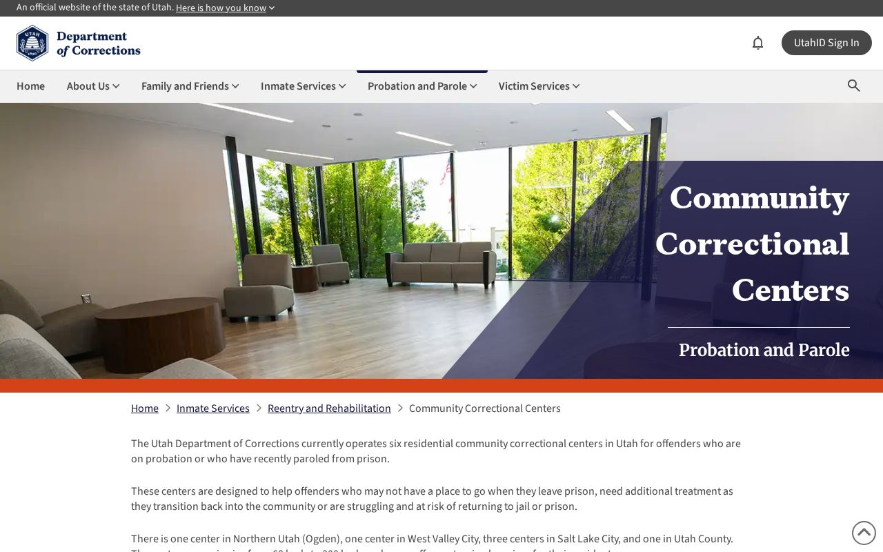 Atherton Community Treatment Center release and UDC supervision overview