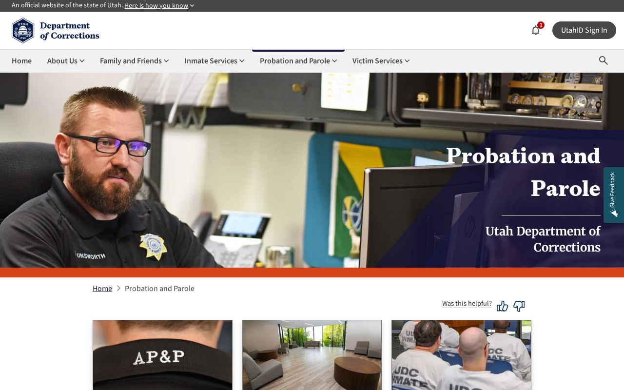 Salt Lake County parole and probation Region 3 office information