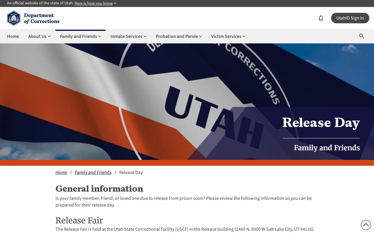 UDC Tuesday process for Salt Lake County state-prison release dates