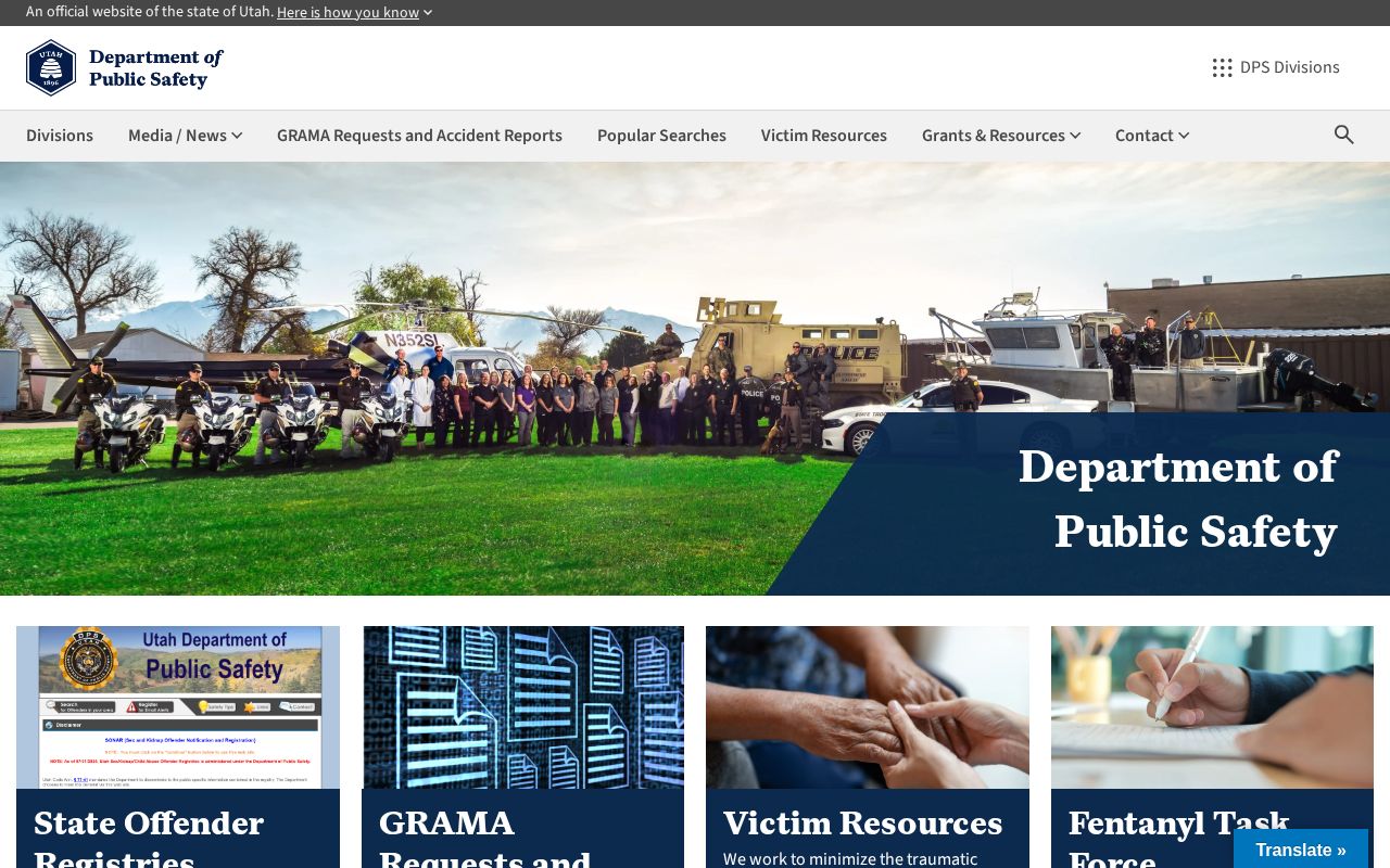 Utah offense-limited registry gateway and Salt Lake County released-inmate photo limits